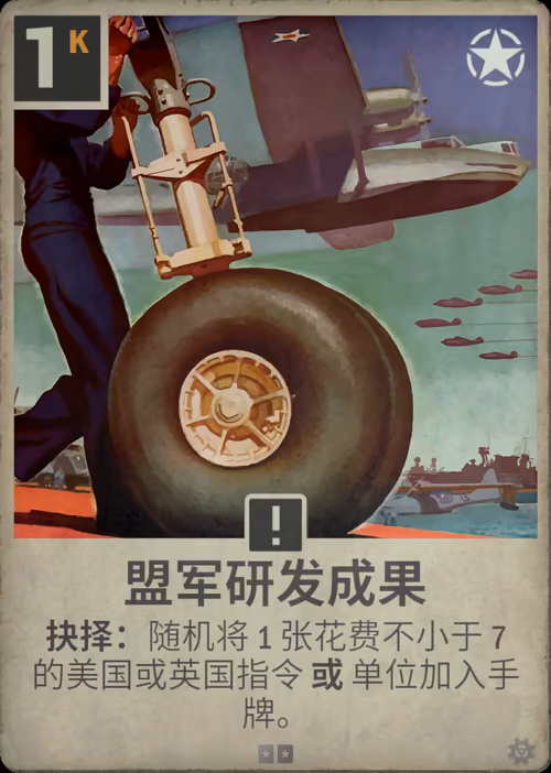 盟军研发成果