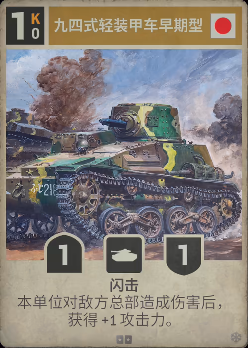 九四式轻装甲车早期型